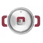 Набор 8 предметов Rondell RDS-1662, Кастрюли с/кр 20 см (3,0 л), 24 см (5,6 л), ковш с/кр 16 см (1,4 л), сотейник б/кр 2