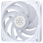 Вентилятор для корпуса Silverstone VISTA 120 ARGb белый, 120 мм, 2000 об/мин, 30.6 дБ, 4 pin