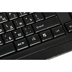 Комплект клавиатура+мышь A4Tech FStyler FG1012 беспроводной, USB, 1200 DPI, черный