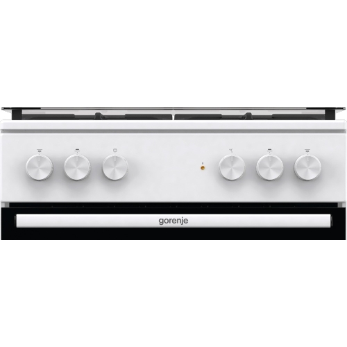 Плита комбинированная Gorenje GK6A20WF белый, конфорок 4 газовых, духовка 65 л, 60 см x 85 см x 60 см