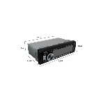 Автомагнитола Navitel RD5, 1 DIN, Bluetooth, USB Type-A, AUX, пульт ДУ