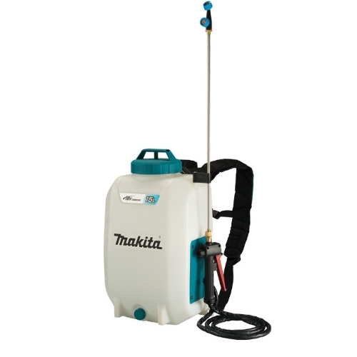 Опрыскиватель Makita DUS158Z ранц. 15л бирюзовый/белый