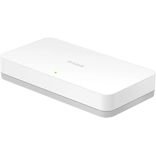 Коммутатор D-Link DGS-1008A, 8×1 Гбит/с, неуправляемый