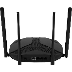Роутер Mercusys MR70X AX1800 Dual-Band WiFi 6 Router, 574 Mbps at 2.4 GHz + 1201 Mbps at 5 GHz,4× Fixed External Antennas, 3× Gigabit LAN Ports, 1× Gigabit WAN Port, 1024-QAM, OFDMA, Router/Access Point Mode, MU-MIMO, WPA3, TWT, BSS Color