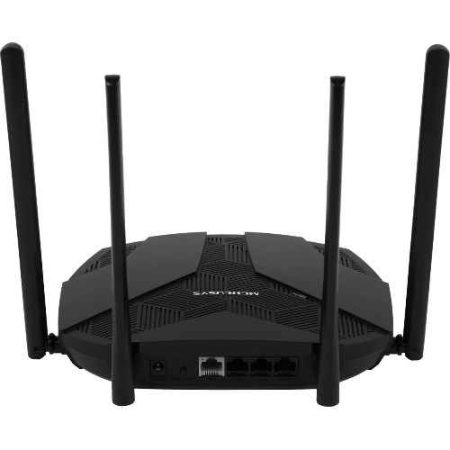Роутер Mercusys MR70X AX1800 Dual-Band WiFi 6 Router, 574 Mbps at 2.4 GHz + 1201 Mbps at 5 GHz,4× Fixed External Antennas, 3× Gigabit LAN Ports, 1× Gigabit WAN Port, 1024-QAM, OFDMA, Router/Access Point Mode, MU-MIMO, WPA3, TWT, BSS Color