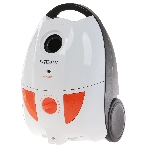 Пылесос Centek CT-2503 белый/оранжевый, 400/2000 Вт, уборка сухая, пылесборник мешок 2.5 л