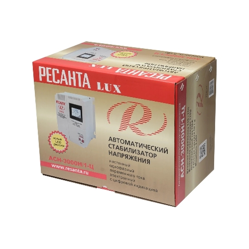 Стабилизатор напряжения Ресанта АСН-3000Н/1-Ц Lux