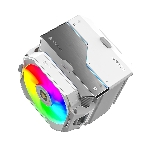 Кулер для процессора Alseye i600-W белый, 120 мм, алюминий/медь, 2300 об/мин, 37.8 дБ, 4 pin, 265 Вт, 160 мм