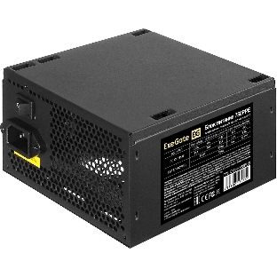 Блок питания ExeGate 750PPE, 750W, (ATX, APFC, PC, КПД 80% (80 PLUS), 12cm fan, 24pin, 2x(4+4)pin, 4xPCI-E, 6xSATA, 3xIDE, черный, кабель 220V в комплекте 1,8м)