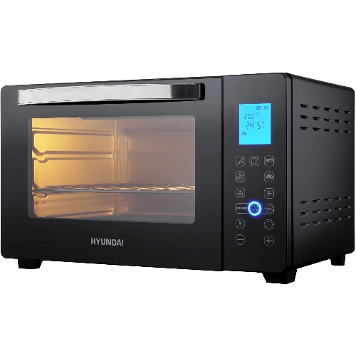 Мини-печь Hyundai MIO-HY096 28 л, 1600 Вт, черный