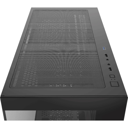 Компьютерный корпус Ocypus Gaммa C52 BK mATX/win/black/no PSU/Tempered Glass
