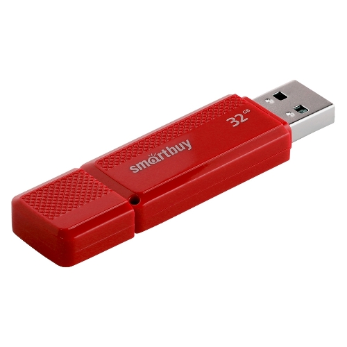 Флешка USB Smartbuy Dock Red (SB32GbDK-R), 32Gb, USB 2.0, R/W 15/5, красный