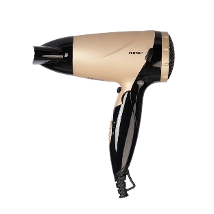 Фен Centek CT-2209 BLG черный/золотой перламутр, 1600 Вт, компактный
