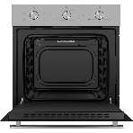 Шкаф духовой электрический Maunfeld AEOC6040S, 60л, дверца с 3 стеклами, нержавеющая сталь