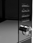 Микроволновая печь Centek CT-1564 черный, 23 л, 800 Вт, переключатели - кнопки, поворотный механизм