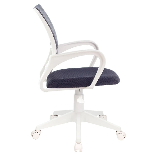 Кресло Бюрократ CH-W695NLT TW-04 TW-12 темно-серый, сетка/ткань, 120 кг, механизм качания