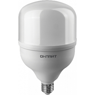 Лампа светодиодная ОНЛАЙТ 82904 OLL-T125-50-230-840-E27Е40 высокомощная 50 Вт 4000К нейтр. белый E27/E40 3500 лм 176-264В