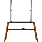 Подставка для телевизора Cactus CS-ST3647BKWN черный/орех, 49
