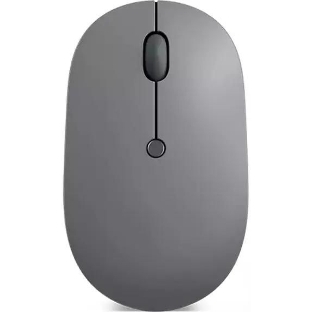 Мышь беспроводная Lenovo Go серый, 2400 dpi, радиоканал, USB-C, кнопки - 3