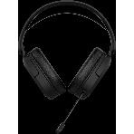 Гарнитура ASUS TUF Gaming H1 Wireless чёрный, беспроводная + проводная, USB/USB-C, до 15 ч, виртуальный 7.1, шумоподавление микрофона