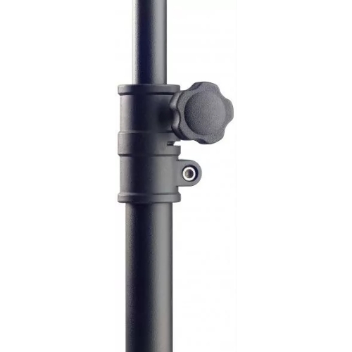 Пюпитр оркестровый STAGG [MUS-C5 T] 2-х секционный с винтовым фиксатором, металлический держатель с регулировкой угла наклона, прочная металлическая конструкция со складными ножками, размеры: 47,5х34,5 см, высота 70-110 см, вес 2,9 кг, цвет черный