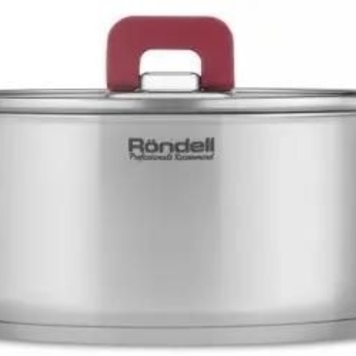 Набор 8 предметов Rondell RDS-1662, Кастрюли с/кр 20 см (3,0 л), 24 см (5,6 л), ковш с/кр 16 см (1,4 л), сотейник б/кр 2