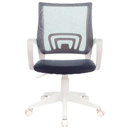 Кресло Бюрократ CH-W695NLT TW-04 TW-12 темно-серый, сетка/ткань, 120 кг, механизм качания