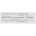 Комплект клавиатура+мышь Defender Skyline 895 беспроводной, USB, 2000 DPI, белый