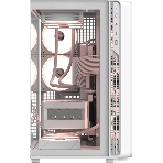 Компьютерный корпус Formula V Line Crystal Z7 PA White, ATX, TYPE-C*1, USB3.0*1, Front+Side Glass, SIDE 3x PERFORMANCE ARGB, REAR 2x PERFORMANCE ARGB