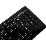 Комплект клавиатура+мышь A4Tech FStyler FG1012 беспроводной, USB, 1200 DPI, черный