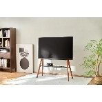 Подставка для телевизора Cactus CS-ST3647BKWN черный/орех, 49