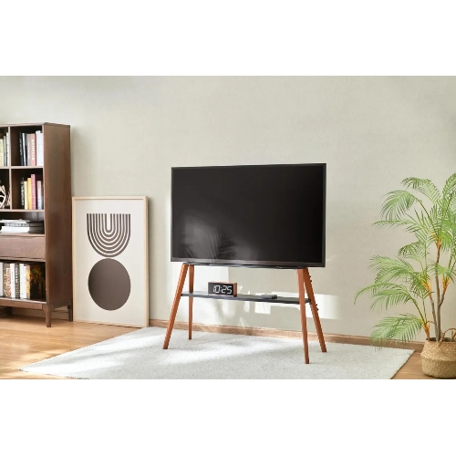 Подставка для телевизора Cactus CS-ST3647BKWN черный/орех, 49