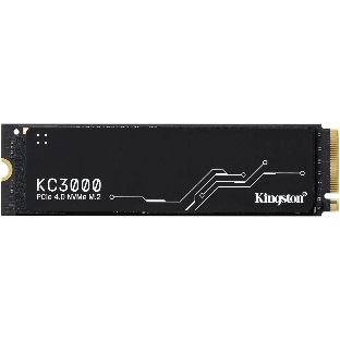 Накопитель SSD Kingston KC3000, 4Tb, PCIe 4.0 x4, M.2 2280, NVMe, R/W 7000/7000, с радиатором