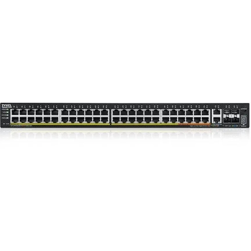 Коммутатор L3 Access Zyxel NebulaFlex Pro XGS2220-54FP, rack 19