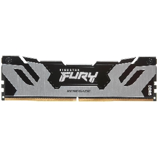 Оперативная память Kingston Fury Renegade, DDR5, 48Gb (1x48GB), 6000MHz, CL32, DIMM, с радиатором, серебристый