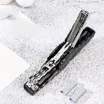 Степлер Deli 0421BLACK 24/6 26/6 (30 листов) черный, 50 скоб, коробка