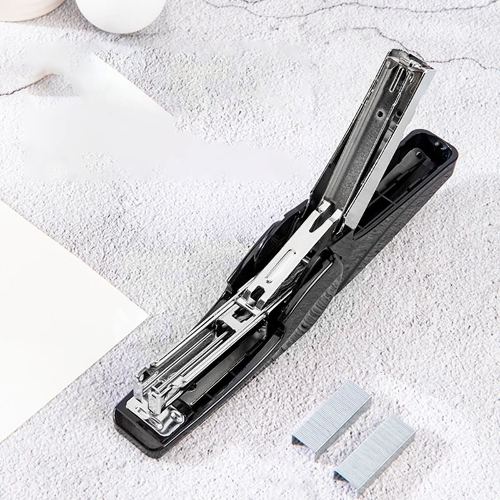 Степлер Deli 0421BLACK 24/6 26/6 (30 листов) черный, 50 скоб, коробка