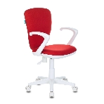 Кресло Бюрократ KD-W10AXSN/26-22 красный, ткань, 120 кг