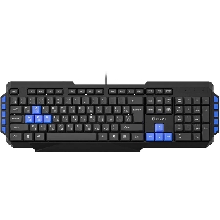 Клавиатура Oklick 750G Frost War проводная, USB Type-A, чёрный