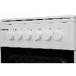 Плита комбинированная Kraft KF-FSK5302EW белый, конфорок 4 газовых, духовка 58 л, 50 см x 85.5 см x 55 см