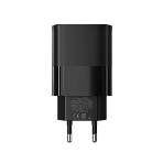 Сетевое зарядное устройство MORE CHOICE NC81a СЗУ 1USB+1Type-C 3.0A PD 20W+ QC3.0, черный