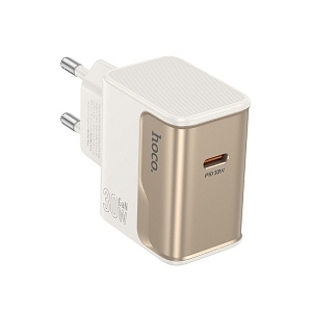 Сетевое зарядное устройство HOCO CS72A 1Type-C PD30W, белый