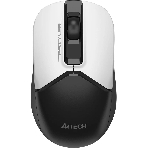 Мышь беспроводная A4Tech Fstyler FG12S белый/черный, 1200 dpi, радиоканал, USB, кнопки - 3