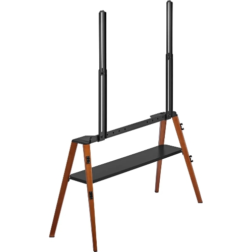 Подставка для телевизора Cactus CS-ST3647BKWN черный/орех, 49