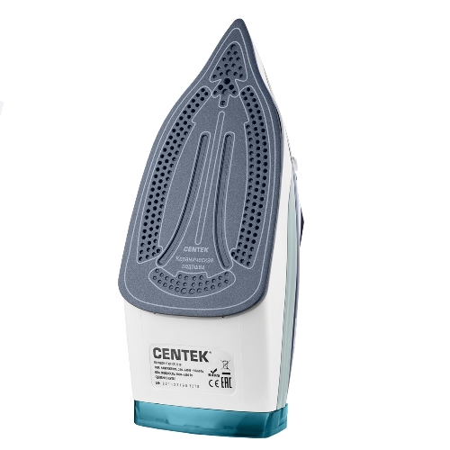 Утюг Centek CT-2319 синий/белый, 2400 Вт, 40 г/мин, 140 г/мин, 480 мл