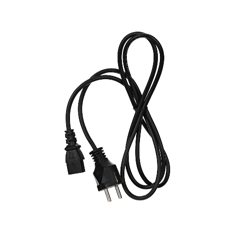 Кабель компьютер - розетка 220V (EURO) 1.8м, 3G 0,75мм медь, Telecom