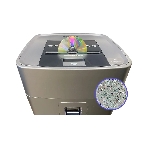Шредер Office Kit SA375 серый/черный с автоподачей (секр.P-4) фрагменты 375лист. 42лтр. скрепки скобы пл.карты CD