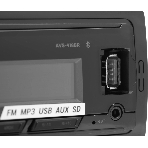 Автомагнитола ACV AVS-918BR, 1 DIN, Bluetooth, USB Type-A, AUX