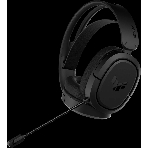 Гарнитура ASUS TUF Gaming H1 Wireless чёрный, беспроводная + проводная, USB/USB-C, до 15 ч, виртуальный 7.1, шумоподавление микрофона