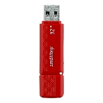 Флешка USB Smartbuy Dock Red (SB32GbDK-R), 32Gb, USB 2.0, R/W 15/5, красный